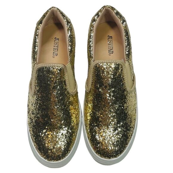 NIB JustFab Champaign Block Platform Sneakers - Size 6.5 - Picture 7 of 14